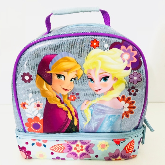 Disney Other - Disney Store Frozen Anna Elsa Sparkle Lunch Box